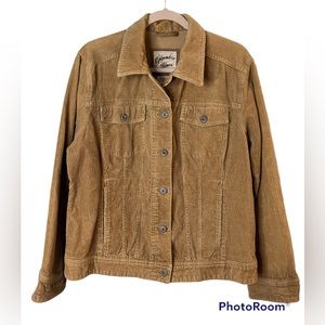 THRIFTED!! Columbia Corduroy Button up Jacket